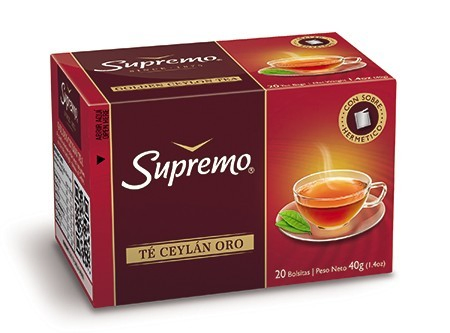 TE SUPREMO ORO CEYLAN  20 SOBRES