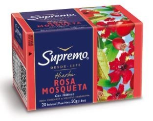 TE SUPREMO ROSA MOSQUETA 20 SOBRES
