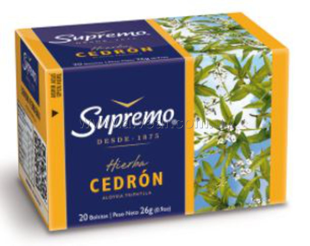 TE SUPREMO CEDRON 20 SOBRES