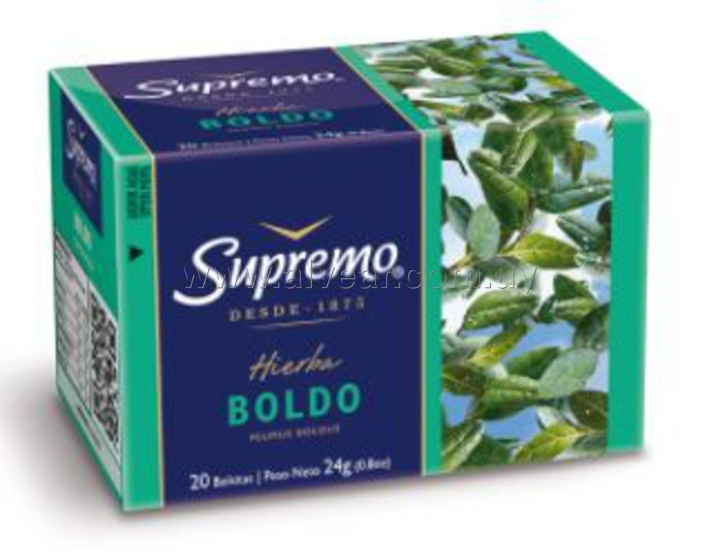 TE SUPREMO BOLDO 20 SOBRES