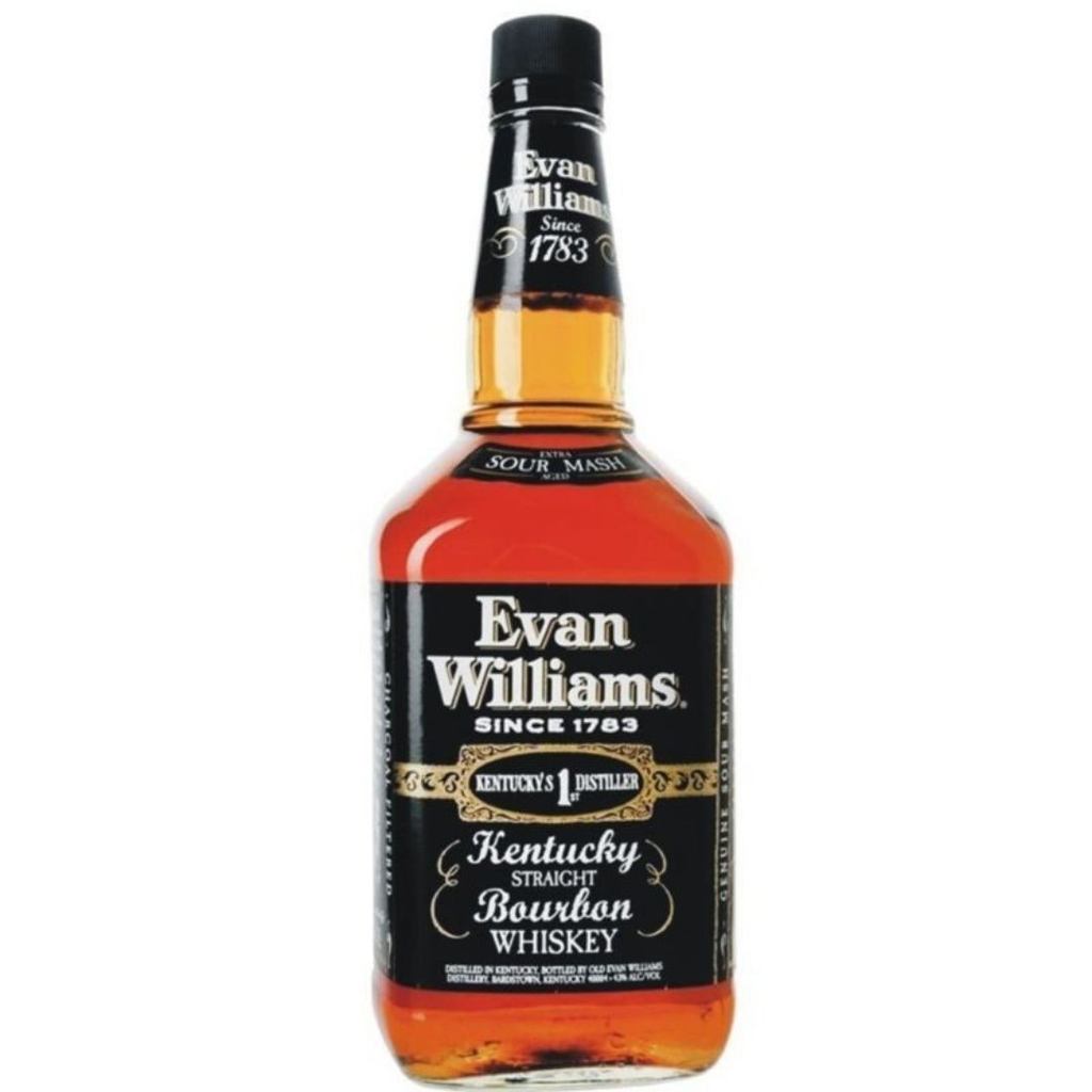 WHISKEY EVAN WILLIAMS BLACK LABEL 750 ML