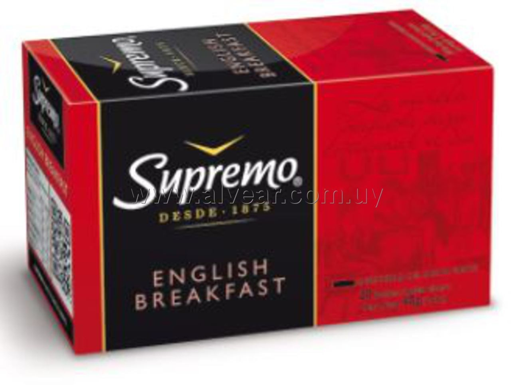TE SUPREMO ENGLISH BREAKFAST 20 SOBRES