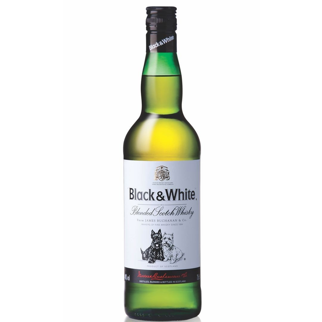 WHISKY BLACK & WHITE 1 LT