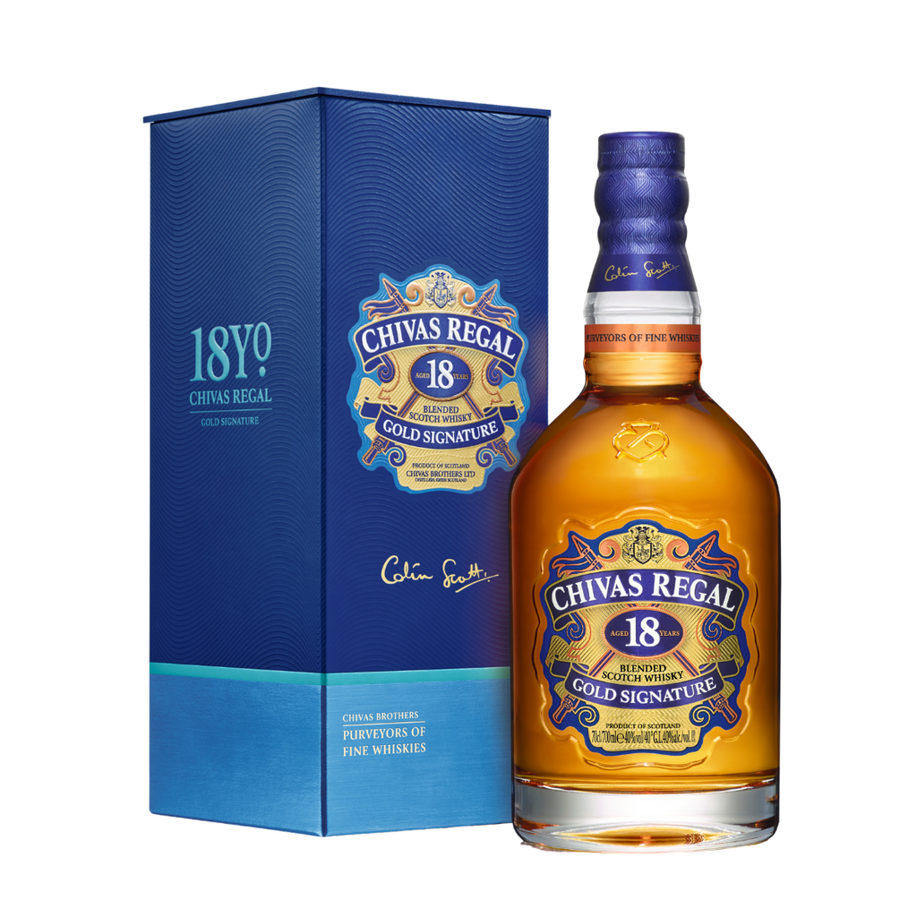 WHISKY CHIVAS REGAL 18 AÑOS 750 ML