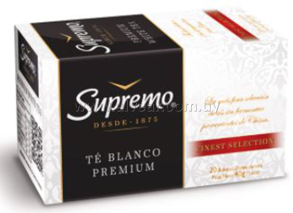 TE SUPREMO BLANCO 20 SOBRES