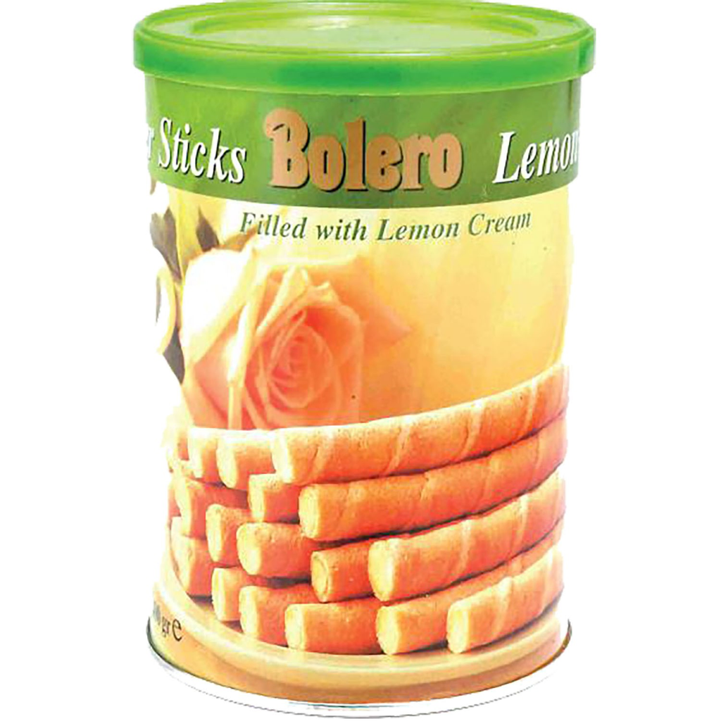 BARQUILLOS BOLERO LIMON 400 GR