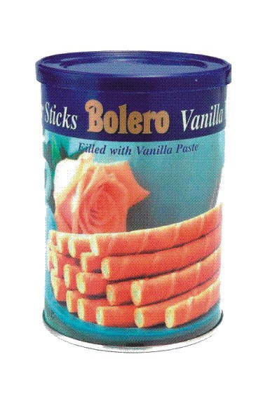 BARQUILLOS BOLERO VAINILLA 110 GR