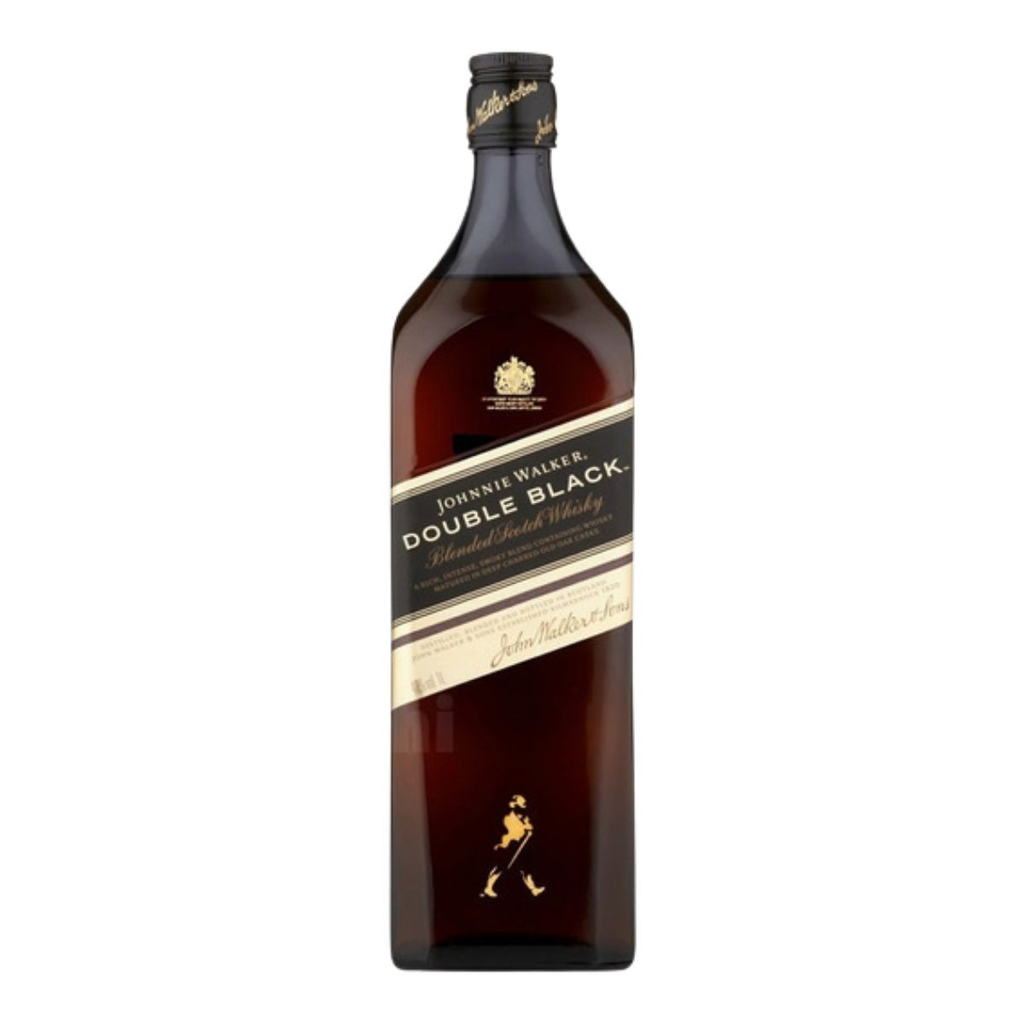 WHISKY JOHNNIE WALKER DOUBLE BLACK 1 LT