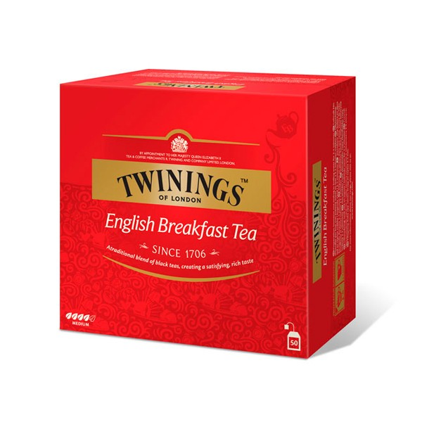 TE TWININGS E.BREAKFAST 50 SOBRES