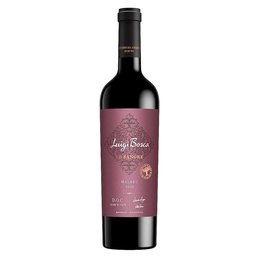VINO LUIGI BOSCA DE SANGRE MALBEC DOC 750 ML