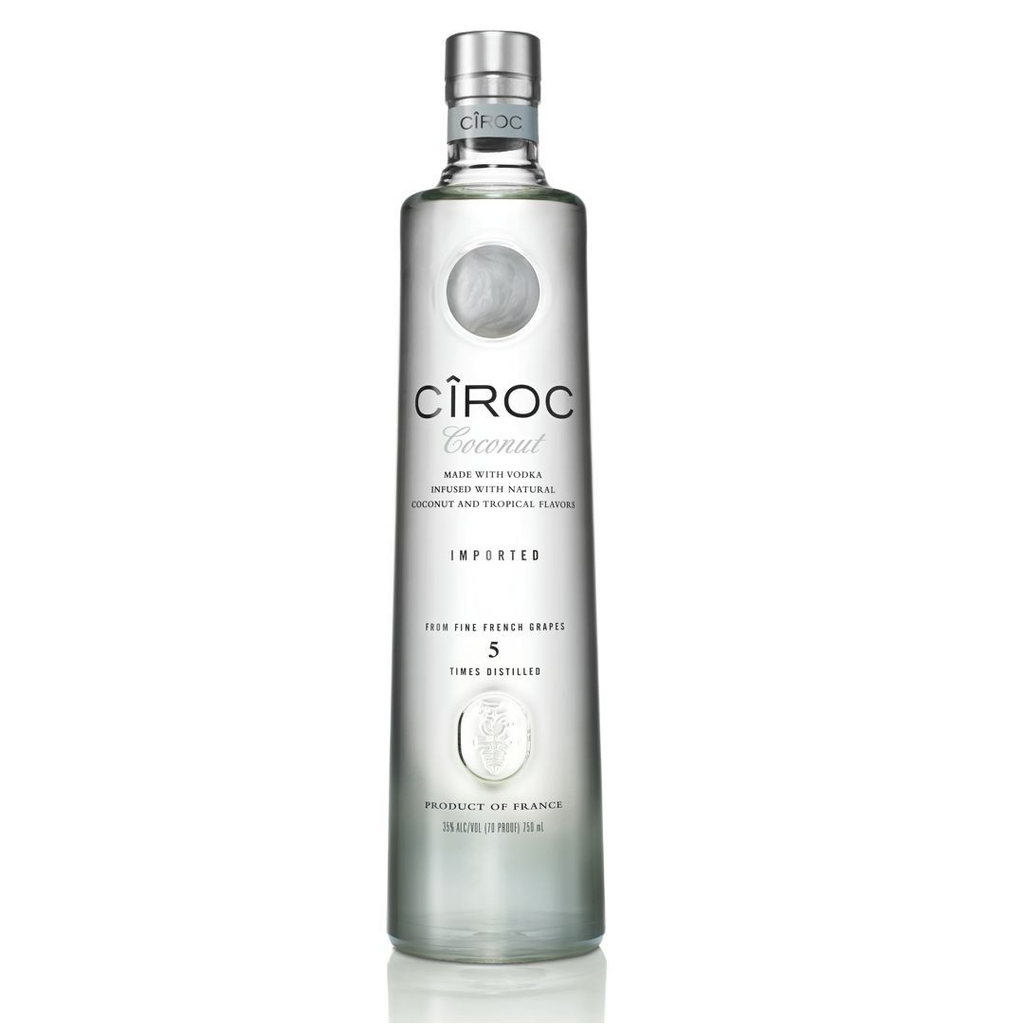 VODKA CIROC COCONUT 750 ML