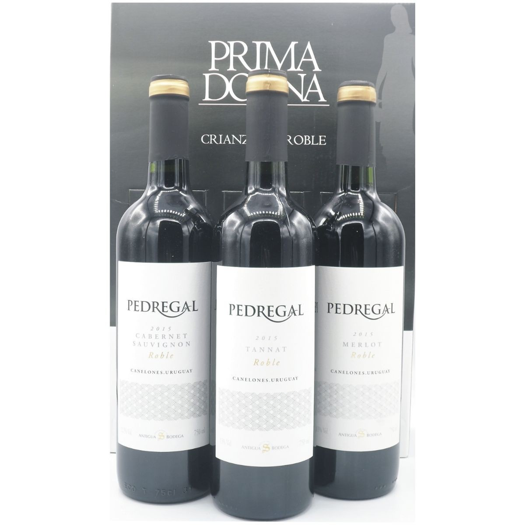 VINO DEL PEDREGAL ROBLE X 3 UNIDADES