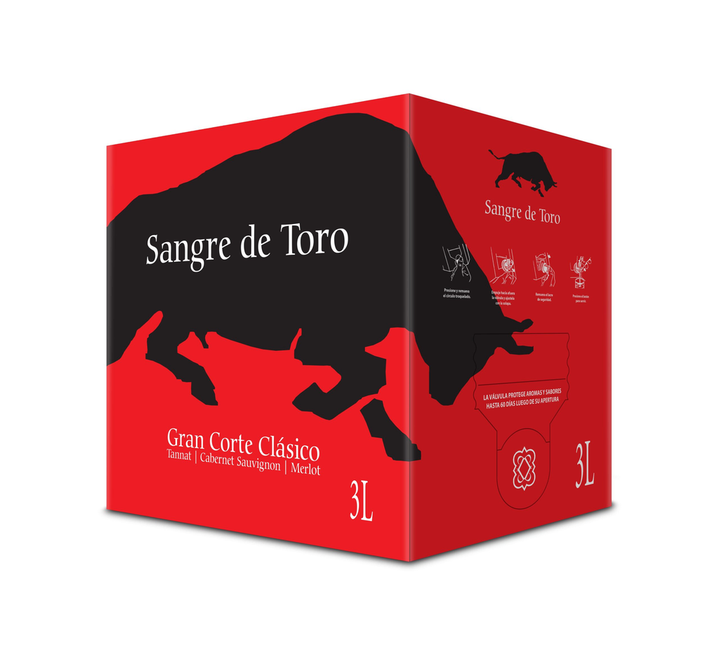 VINO PISANO SANGRE DE TORO 3 LT BAG IN BOX