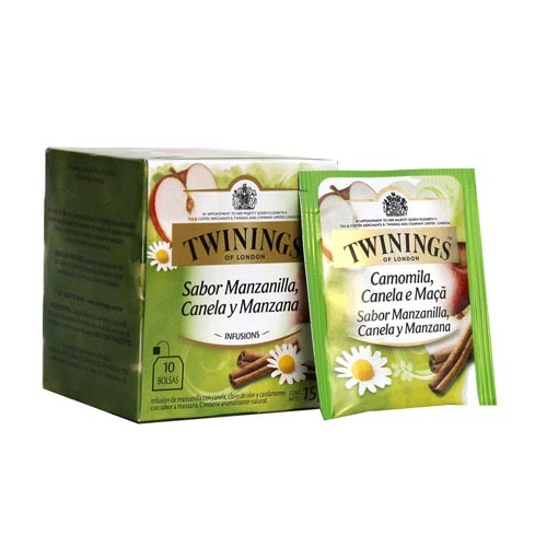 TE TWININGS APPLE, CINNAMON & CAMOMILE 10 SOBRES