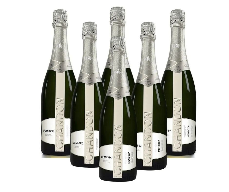 ESPUMANTE CHANDON DEMI SEC 750 ML X 6 