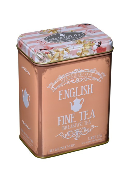 TE NEW ENGLISH E. BREAKFAST 125 GR LATA 