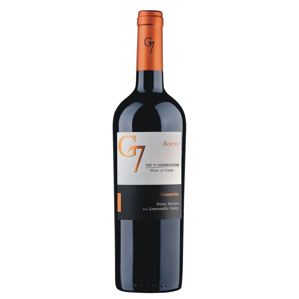 VINO G 7 RESERVA CARMENERE 750 ML