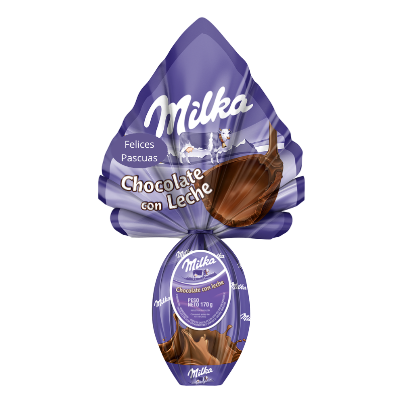Huevo milka leche 157 gr