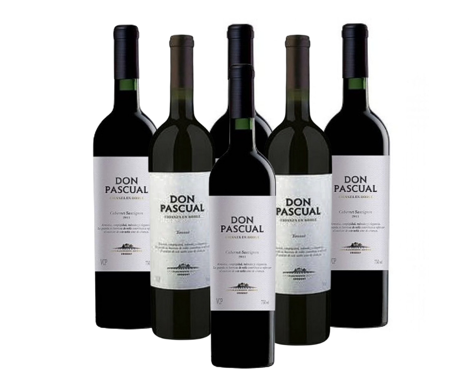 VINO DON PASCUAL ROBLE PROMO X 6