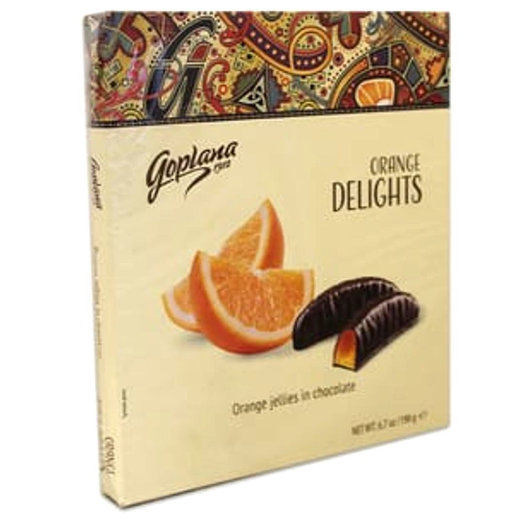 BOMBONERA GOPLANA DELIGHTS ORANGE 190 GR