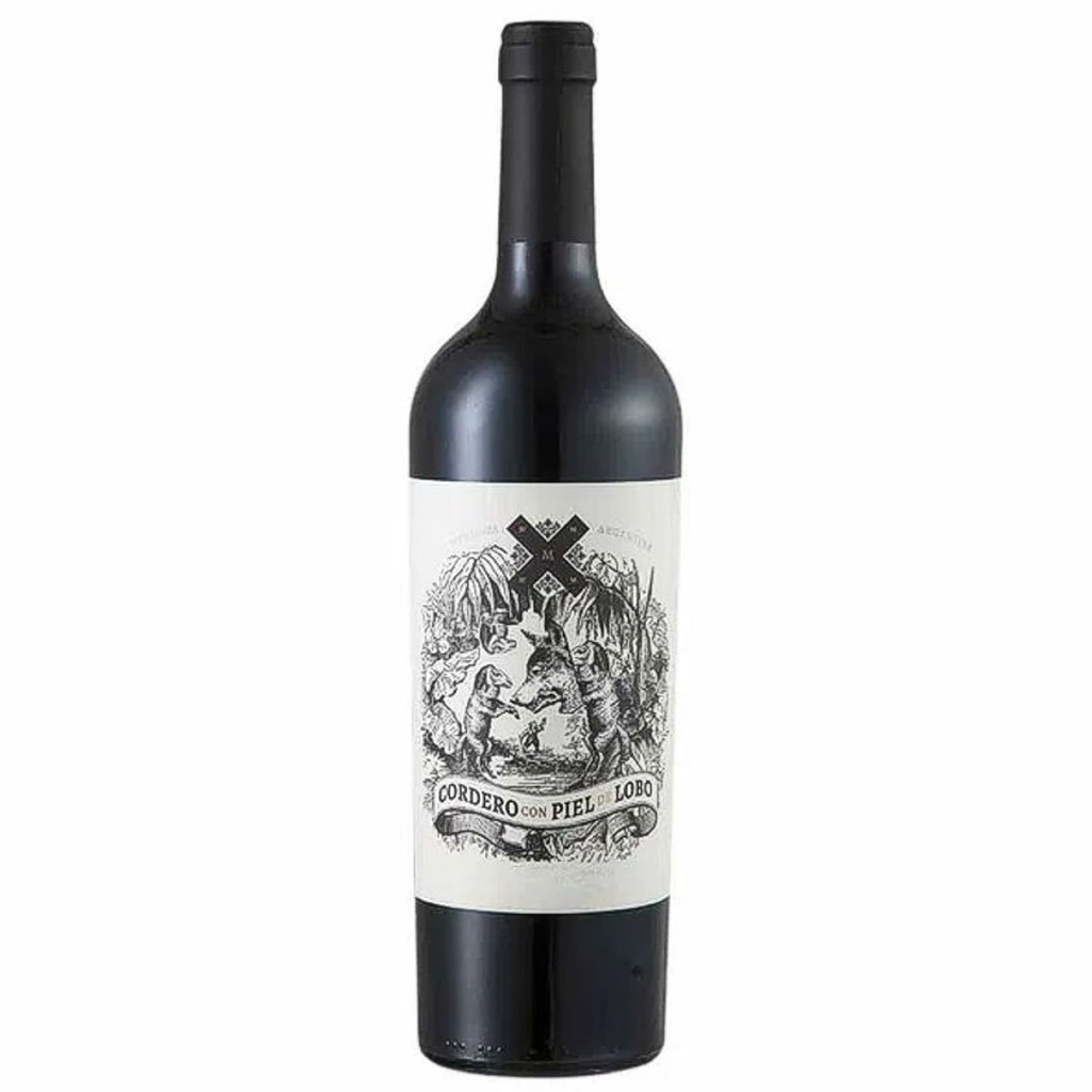 VINO CORDERO CON PIEL DE LOBO MALBEC 750 ML
