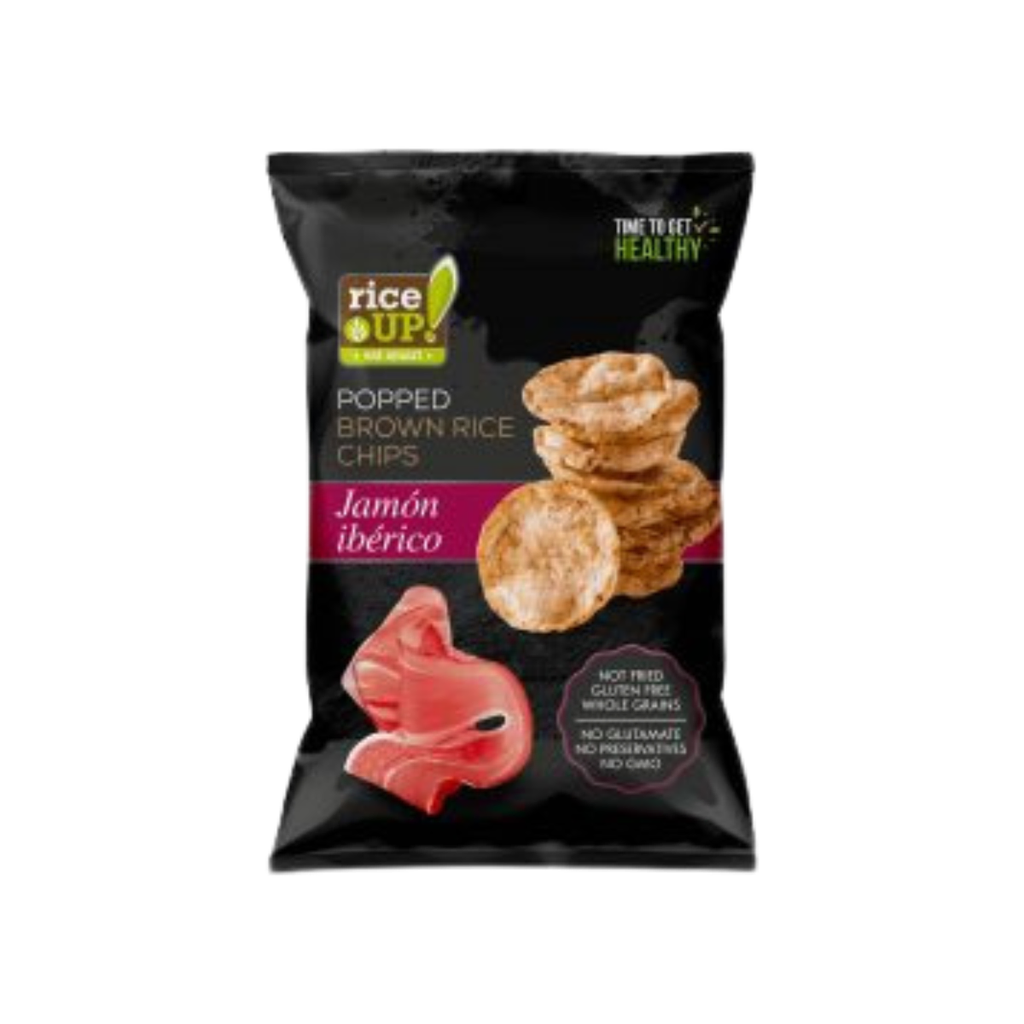 CHIPS RICE UP! JAMON 120 GR