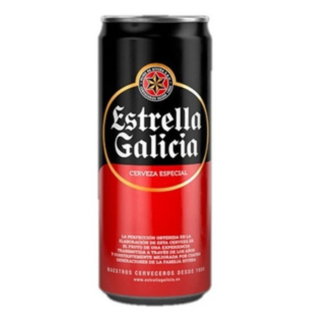Cerveza estrella de galicia 473 ml