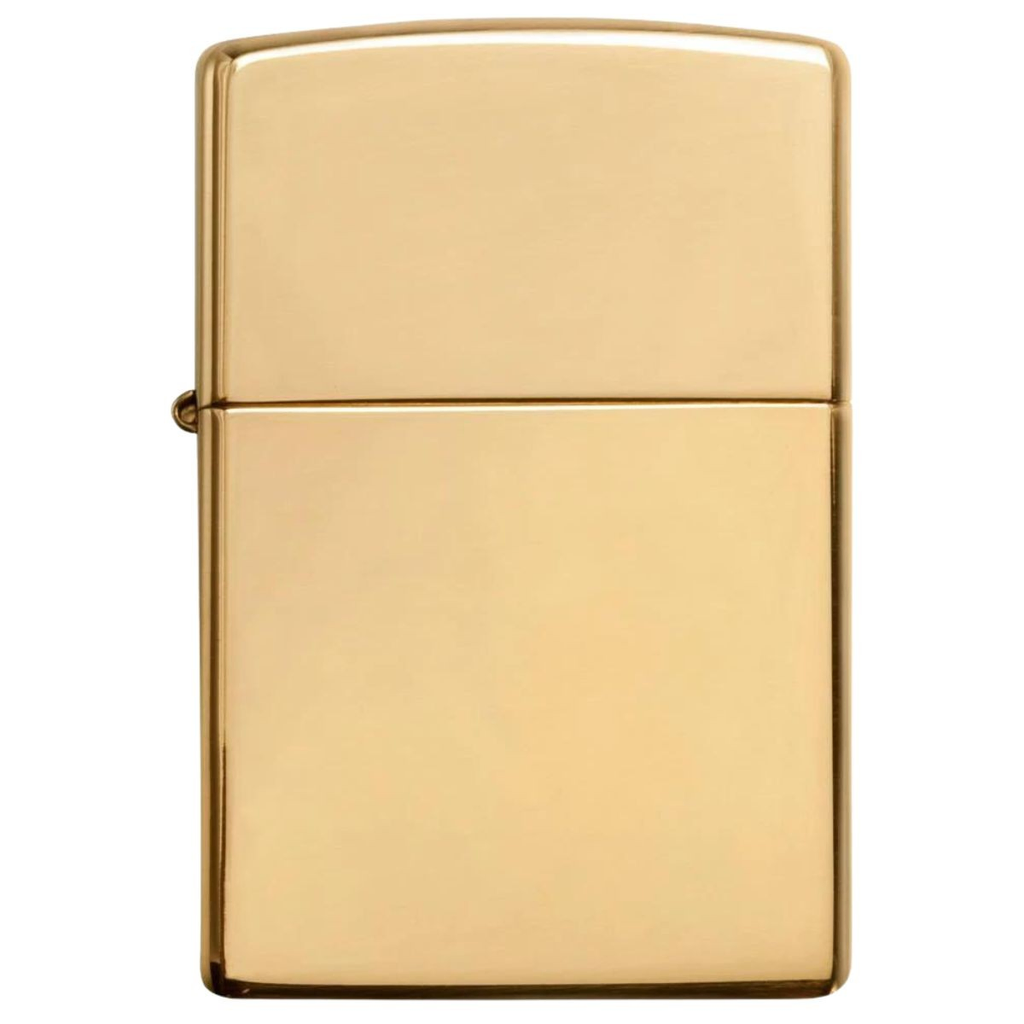 ZIPPO 169 HI POL BRASS ARMOR HEAVY WALL