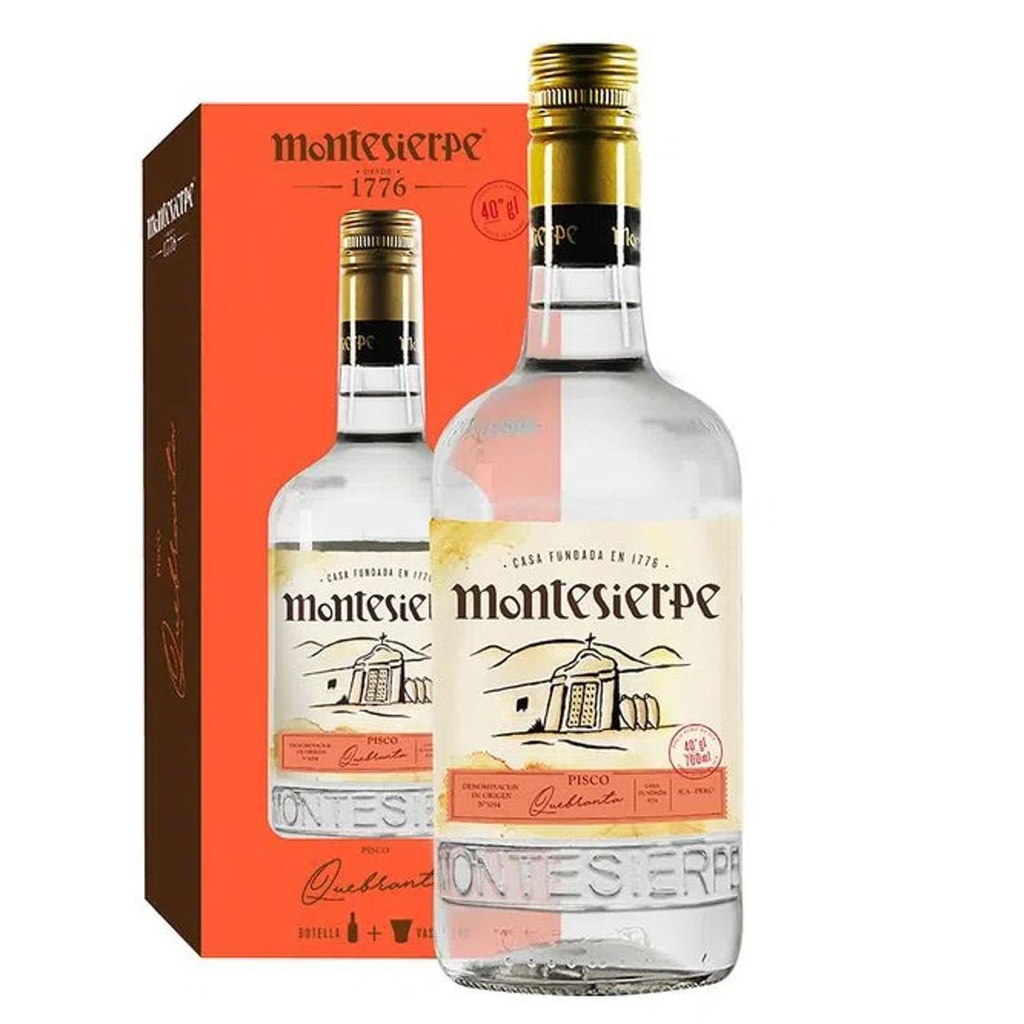 PISCO QUEBRANTA MONTESIERPE 700 ML