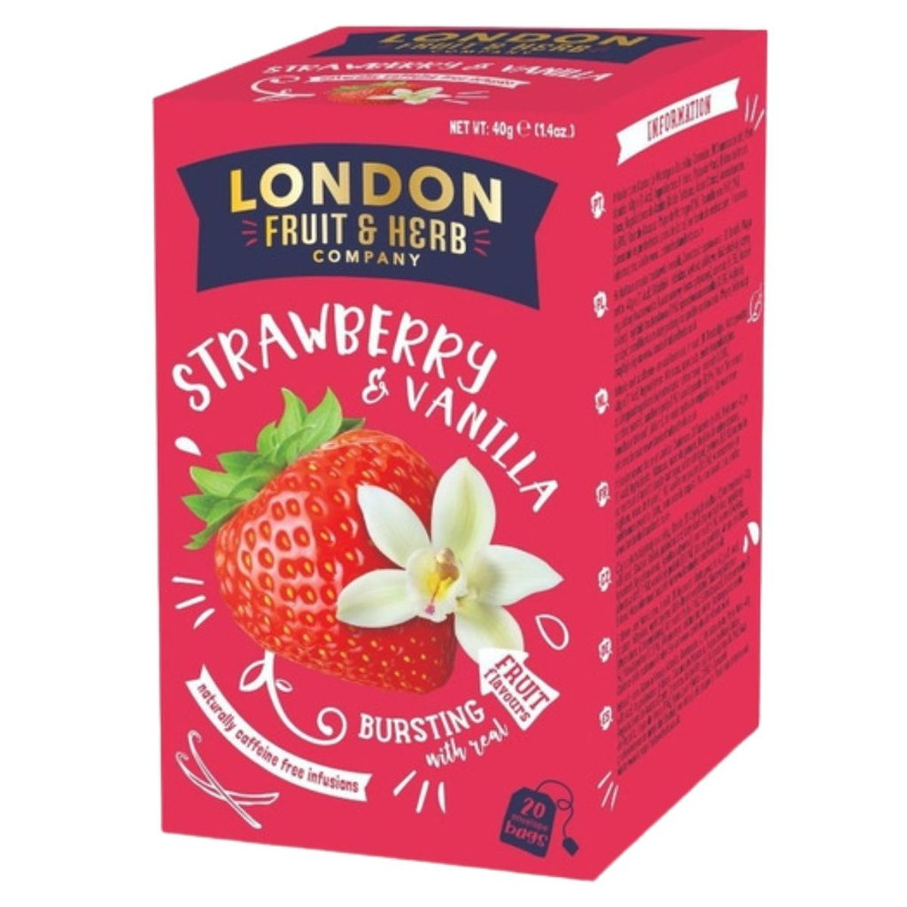 TE LONDON FRUTILLA Y VAINILLA  20 SOBRES