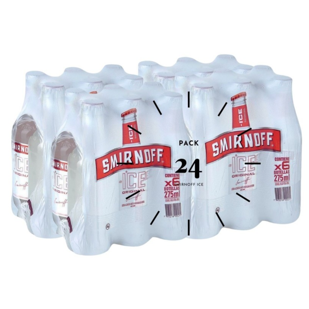 Smirnoff ice 275 ml x 24 unidades