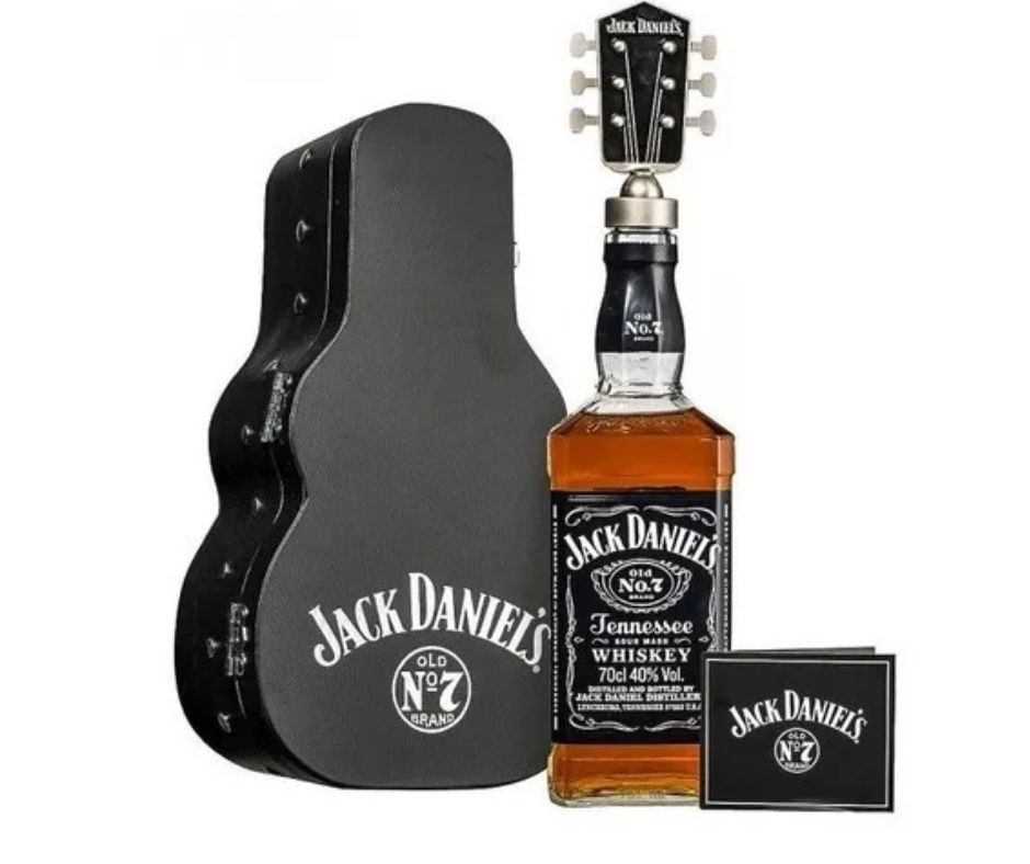 Whiskey jack daniels guitarra 750 ml