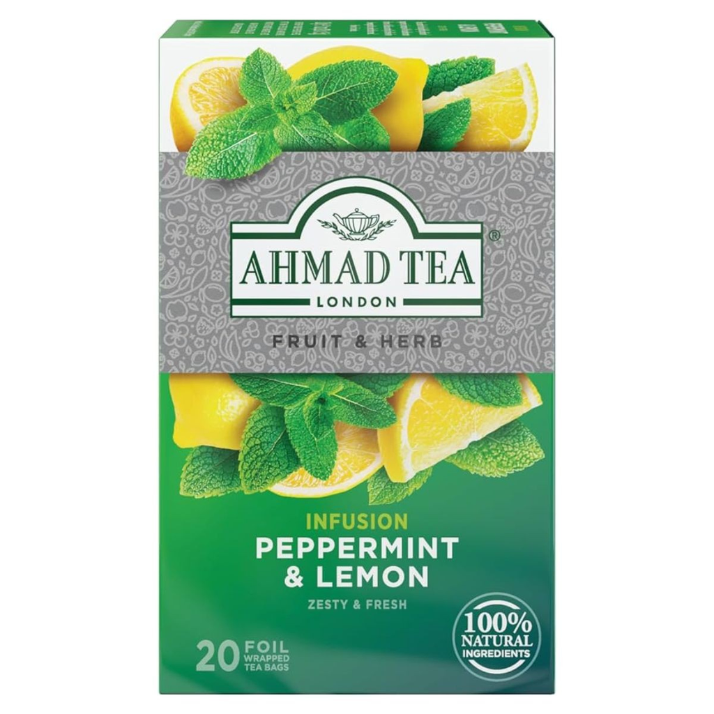 TE AHMAD MENTA Y LIMON 20 SOBRES