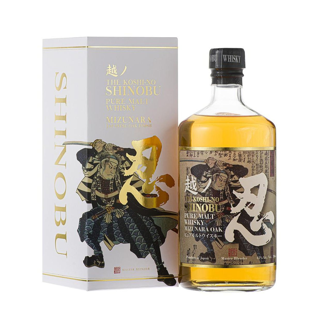 Whisky shinobu pure malt 43 % 700 ml