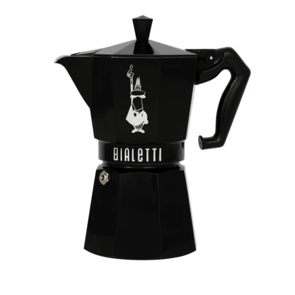 Cafetera bialetti moka exclusive black 3 tz