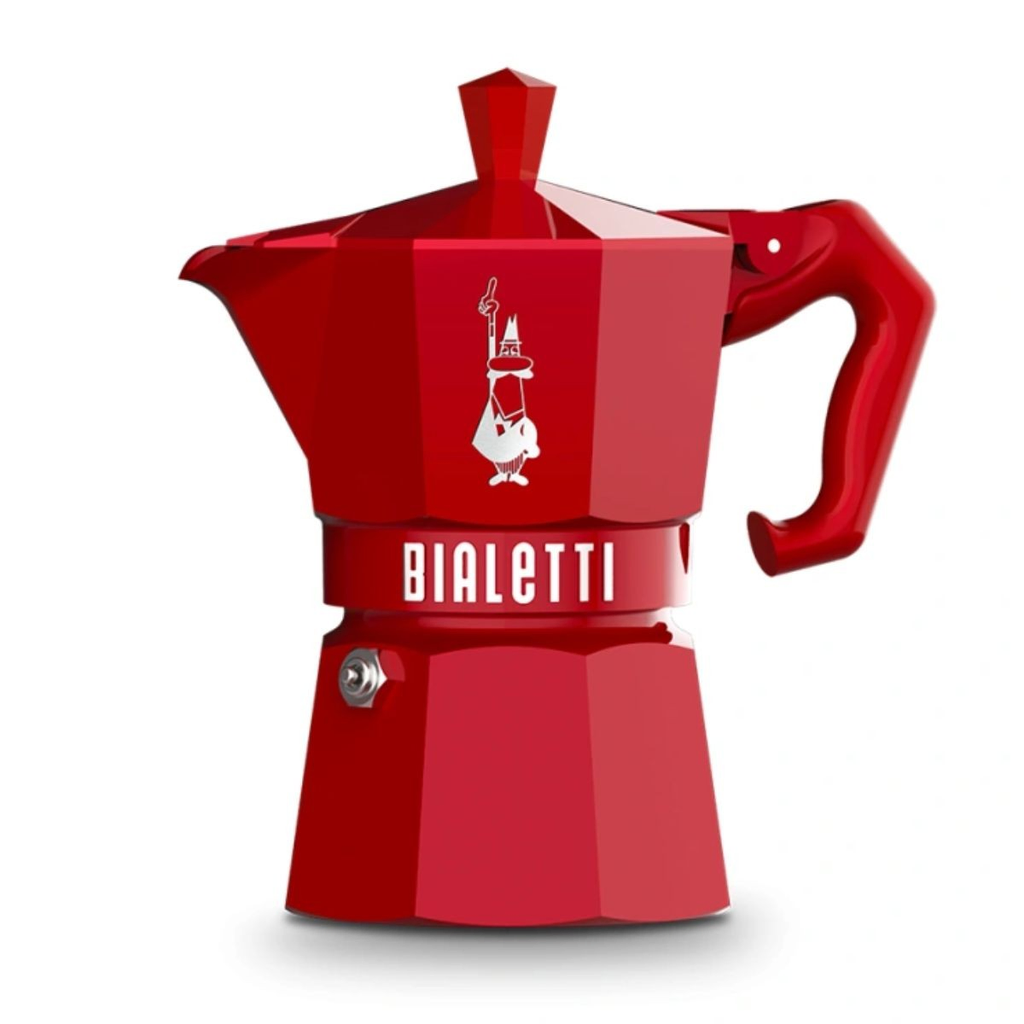 CAFETERA BIALETTI MOKA EXCLUSIVE RED 3 TZ
