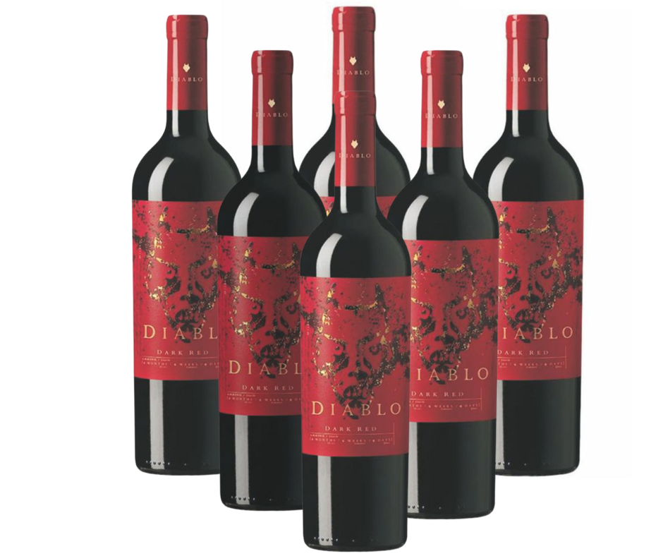 VINO CASILLERO DEL DIABLO DARK RED PROMO X 6
