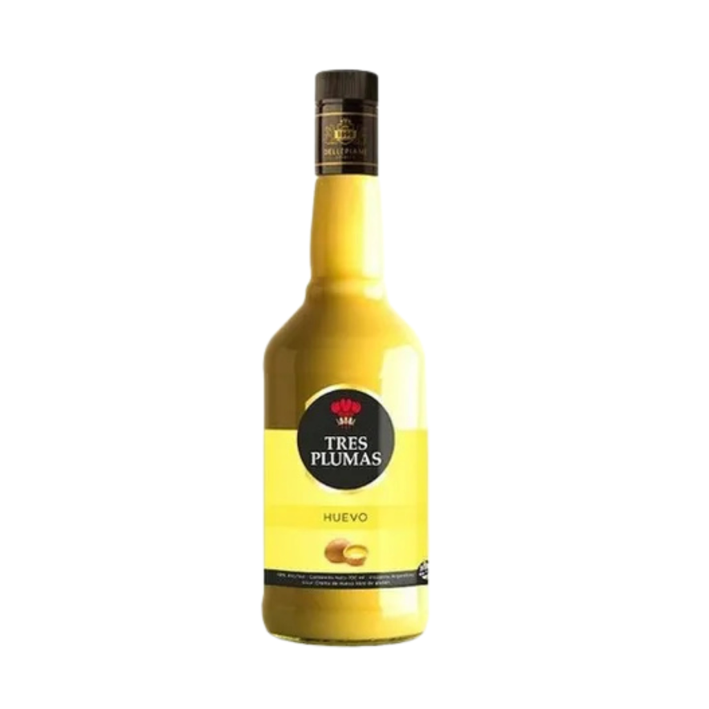 LICOR DE HUEVO TRES PLUMAS 700 ML