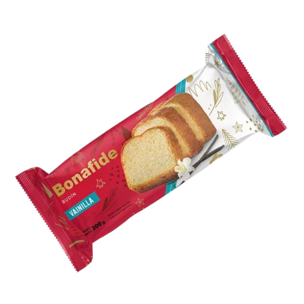 Budin bonafide vainilla 200 gr