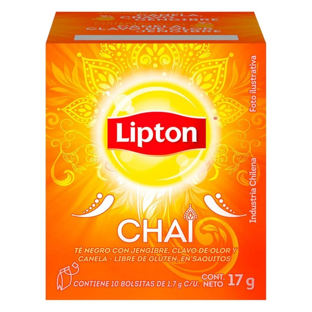 TE LIPTON CHAI 10 SOBRES