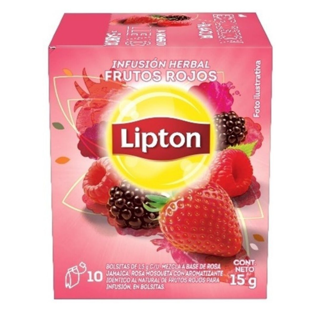 TE LIPTON FRUTOS ROJOS 10 SOBRES INFUSION