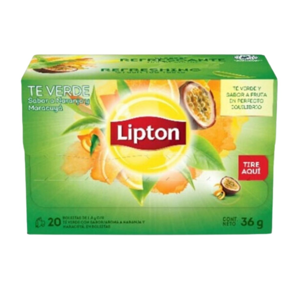 TE LIPTON NARANJA MARACUYA 20 SOBRES
