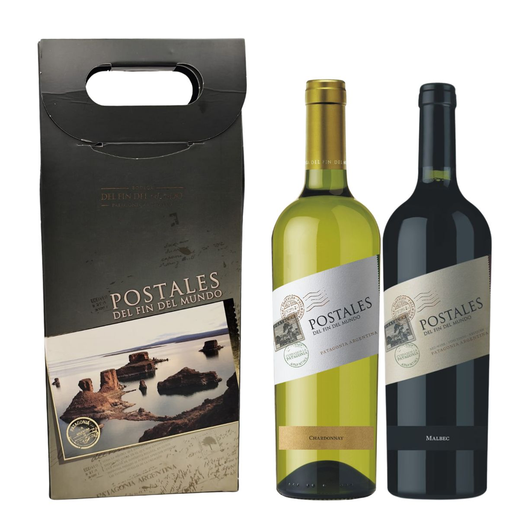 VINO POSTALES X 2 DE 750 ML