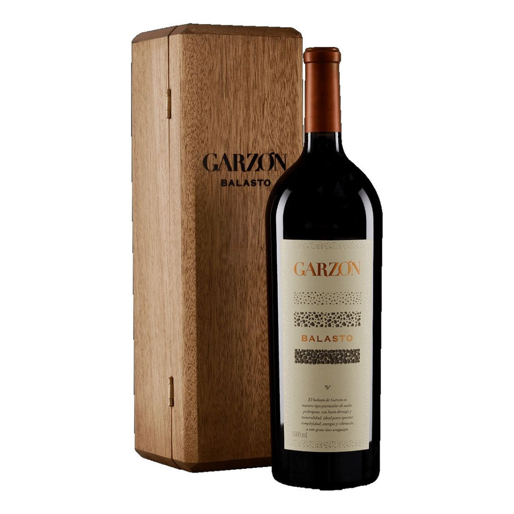 VINO GARZON BALASTO 1.5 LT CAJA MADERA