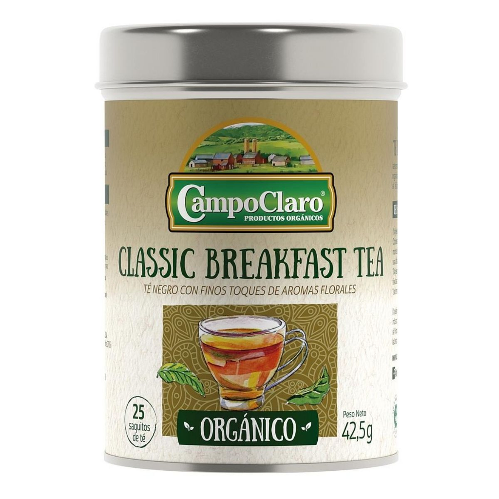 TE CLASSIC BREAKFAST ORGANICO CAMPOCLARO 42.5 GR