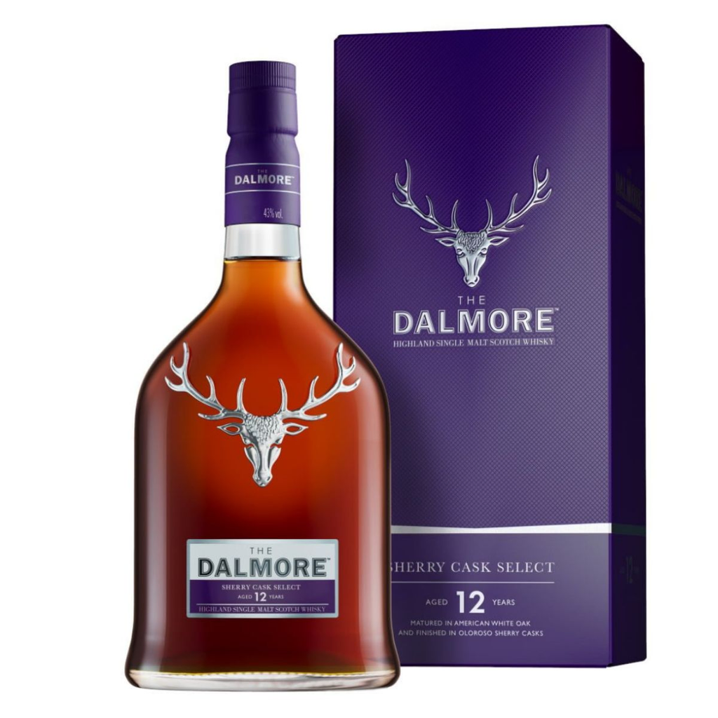 WHISKY DALMORE 12 AÑOS SINGLE MALT SHERRY CASK 700 ML
