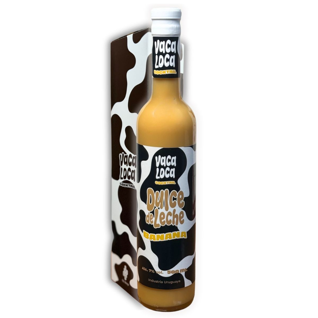 LICOR DE DULCE DE LECHE Y CHOCOLATE VACA LOCA 500 ML