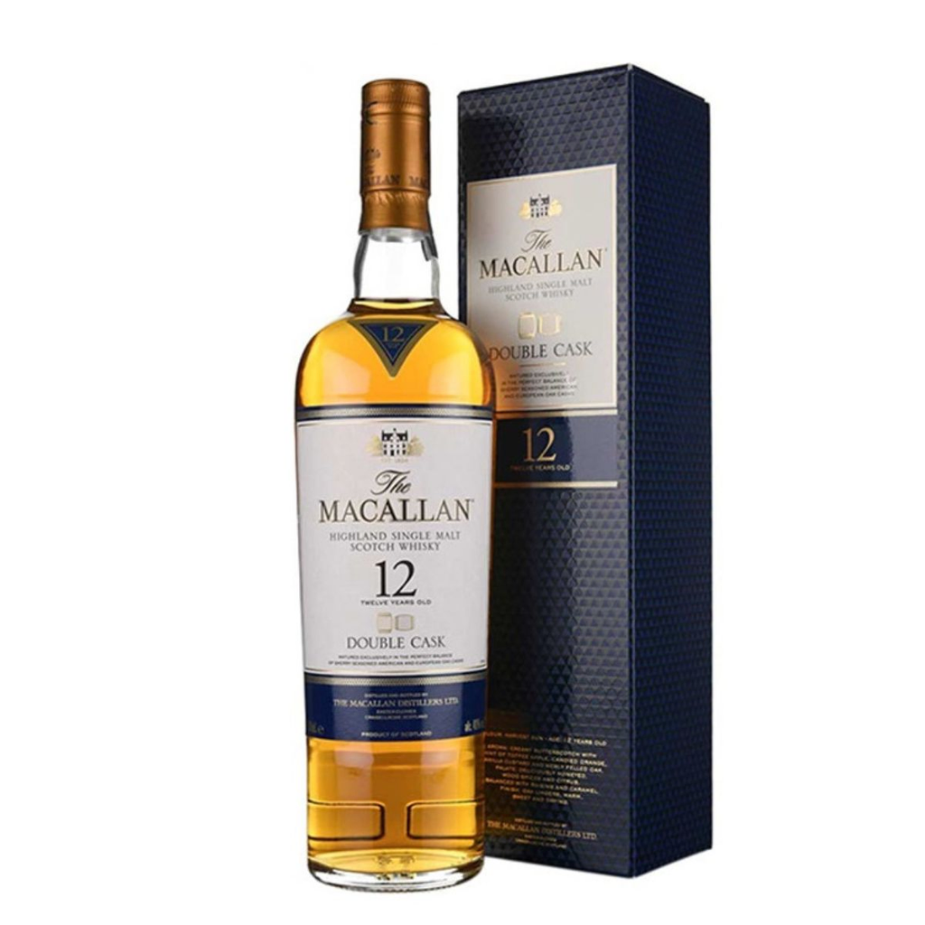 WHISKY MACALLAN 12 AÑOS DOUBLE CASK SINGLE MALT 700 ML