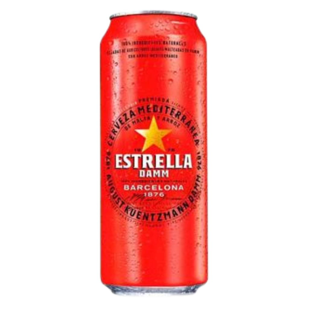 CERVEZA ESTRELLA DAMM 500 ML