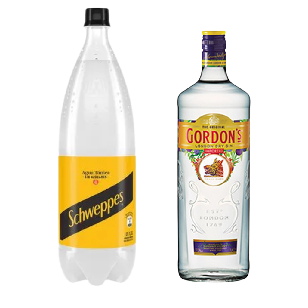 GIN GORDONS 750 ML + TONICA